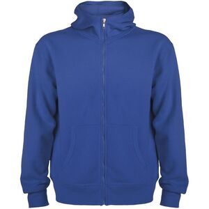 Roly Unisex Adult Montblanc Full Zip Hoodie / Royal Blue